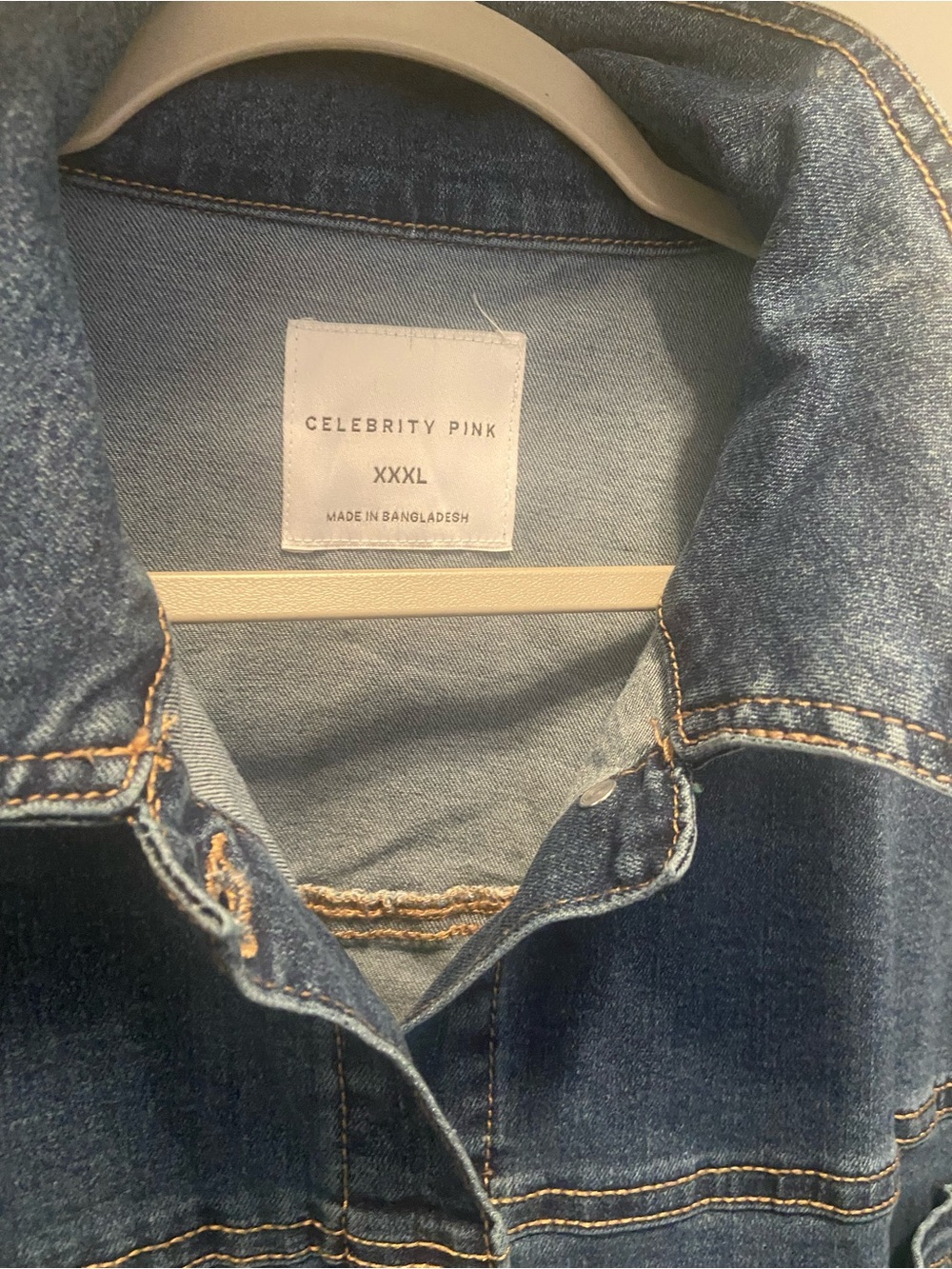 3X Jumper Denim NWT Celebrity Pink - Picture 3 of 7